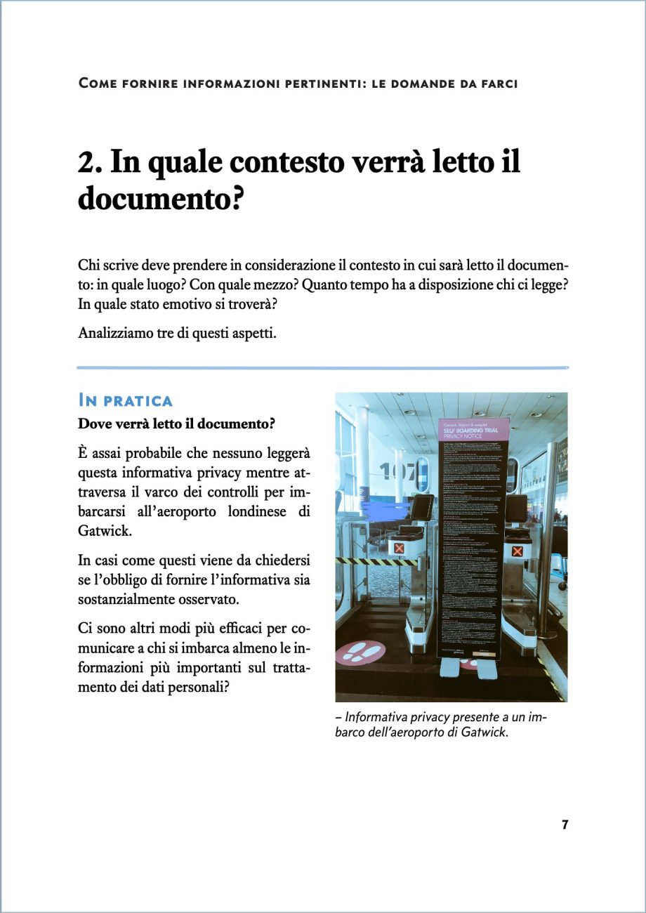 Pagina estratta dalla guida su ISO plain language e scrittura giuridica: 4 principi da seguire
